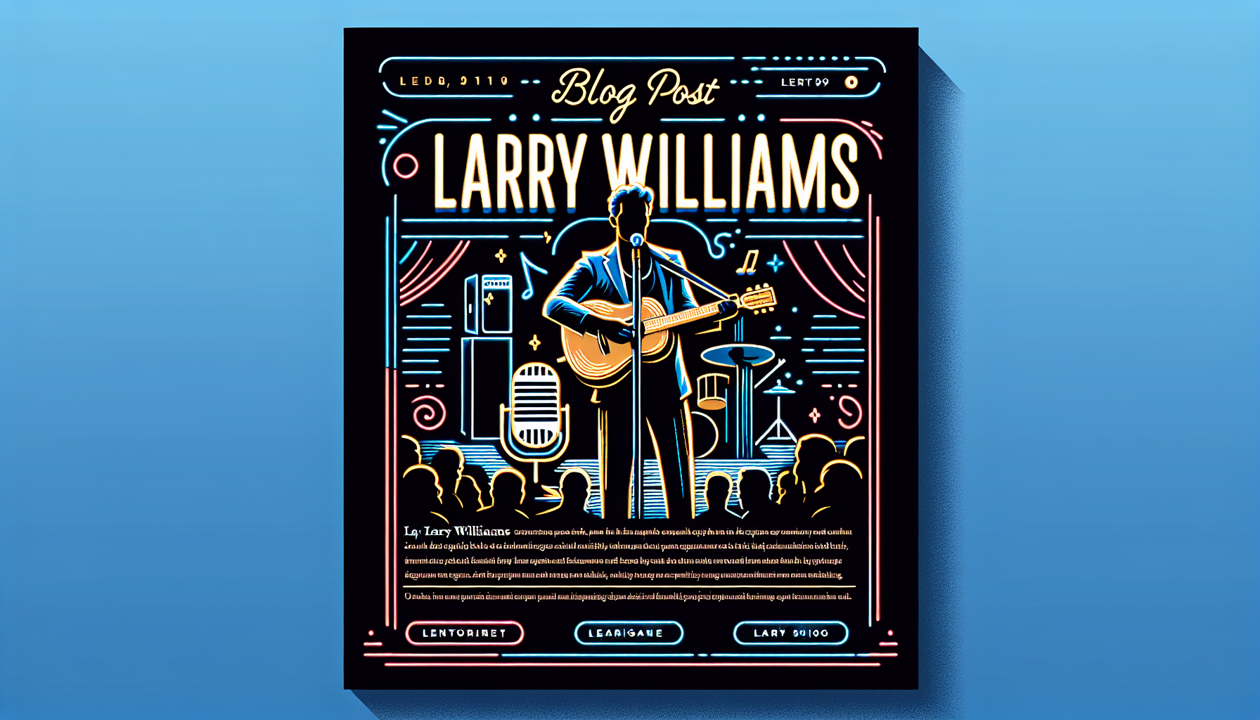 La Increíble Trayectoria de Larry Williams: Un Examen Profundo 2 Larry Williams